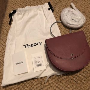 New with tags. Theory Dusty Rose Whitney 2.0 bag